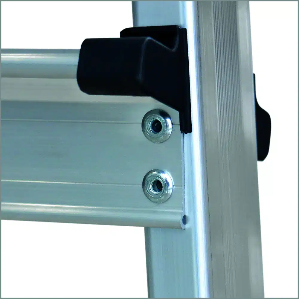 ESCALERA TIJERA CON PLATAFORMA DELUXE 4 PELDAÑOS