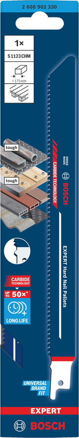 HOJA SIERRA SABLE EXPERT S1123CHM HARD NAIL PALLETS