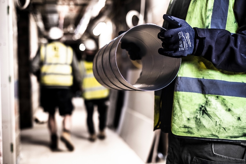 GUANTES ANTICORTE DE NITRILO NIVEL E TALLA 8