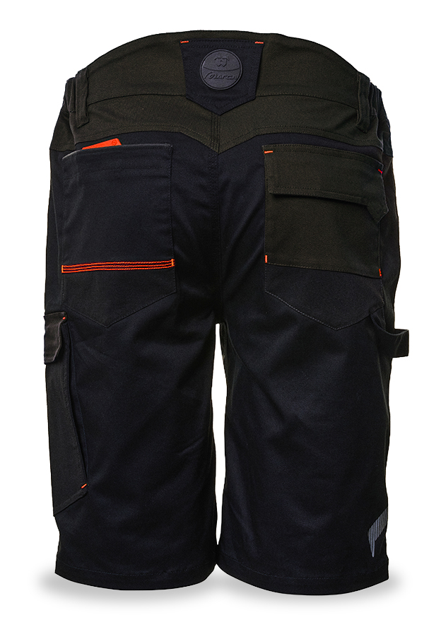 BERMUDA NICE STRETCH VERDE Y NEGRO TALLA M