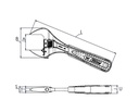 LLAVE AJUSTABLE IREGA SWO 92 10