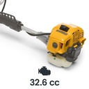 DESBROZADORA GASOLINA 2 TIEMPOS 32,6 cc