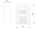 GUARDALLAVES PARED CON COMBINACIÓN G1
