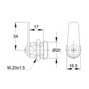 CERRADURA 111 A BT