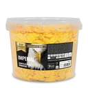 CUBO 150 GUANTES NITRILO SUPERDIAMANTADO IMPERIAL AMARILLO L