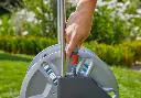 SET CARRO PORTA MANGUERAS CleverRoll M Metal (25 Mts. de manguera 15mm)