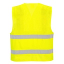 CHALECO DE MEDIA MALLA ALTA VISIBILIDAD 4XL