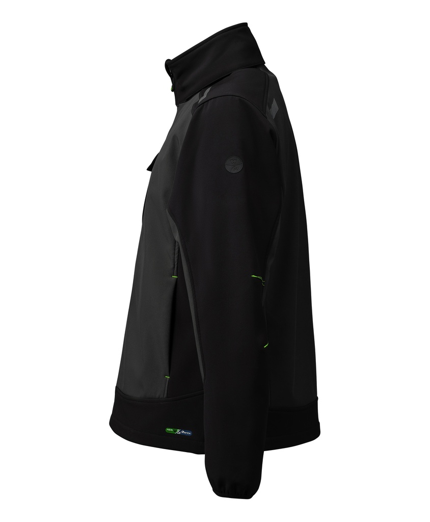 CHAQUETA SOFTSHELL NICE STRETCH NEGRA XXL