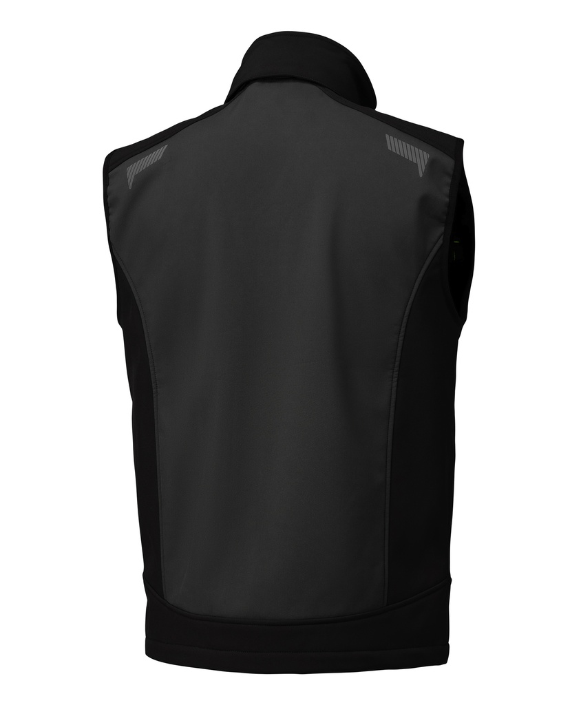 CHALECO SOFTSHELL NICE STRETCH NEGRO L