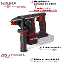 MARTILLO PERFORADOR SDS-PLUS TP-HD 18/17-C LI BL (Sin Bat.)