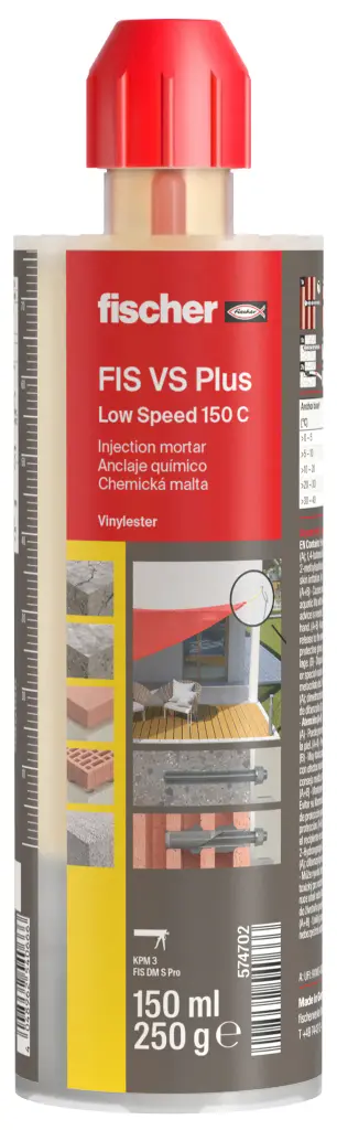 RESINA PARA MORTERO DE INYECCIÓN FIS VS PLUS 150 C SET