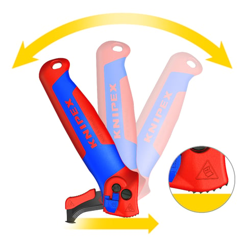 CUCHILLO PELACABLES CON CARRACA KNIPEX 16 50 145 SB_001