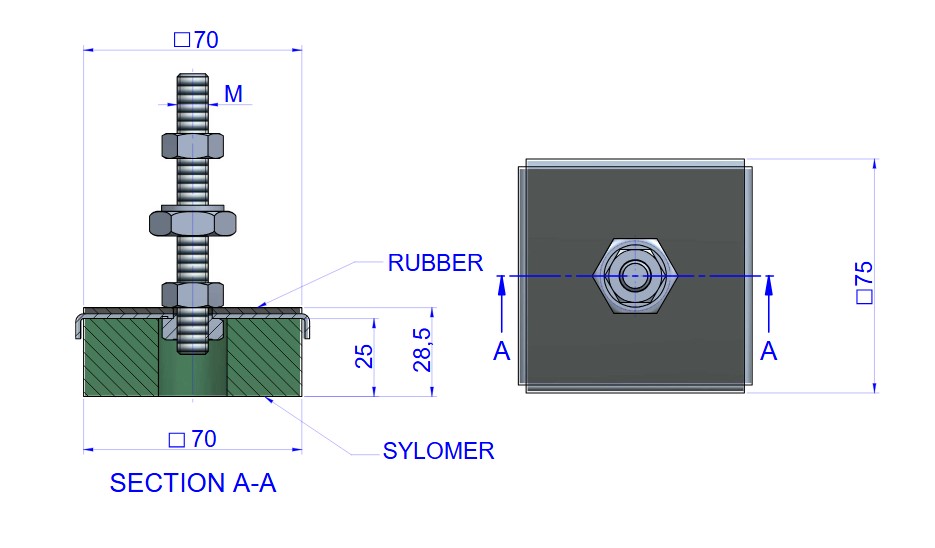 SOPORTE TSR 55