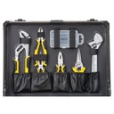 KIT MANTENIMIENTO CON MALETÍN DE ALUMINIO STANLEY (142 PIEZAS)