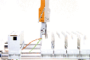 PELACABLES  Y HERRAMIENTA DE INSERCCIÓN PARA BLOQUES LSA 3718 A
