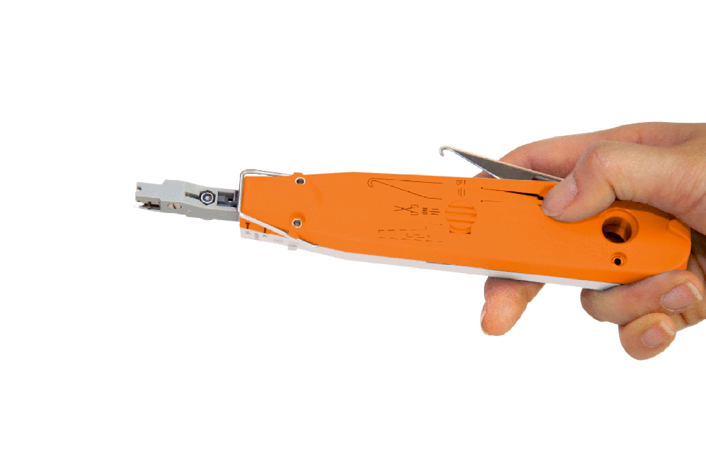 PELACABLES  Y HERRAMIENTA DE INSERCCIÓN PARA BLOQUES LSA 3718 A