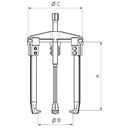 EXTRACTOR FORZA 3 PATAS 2415LT