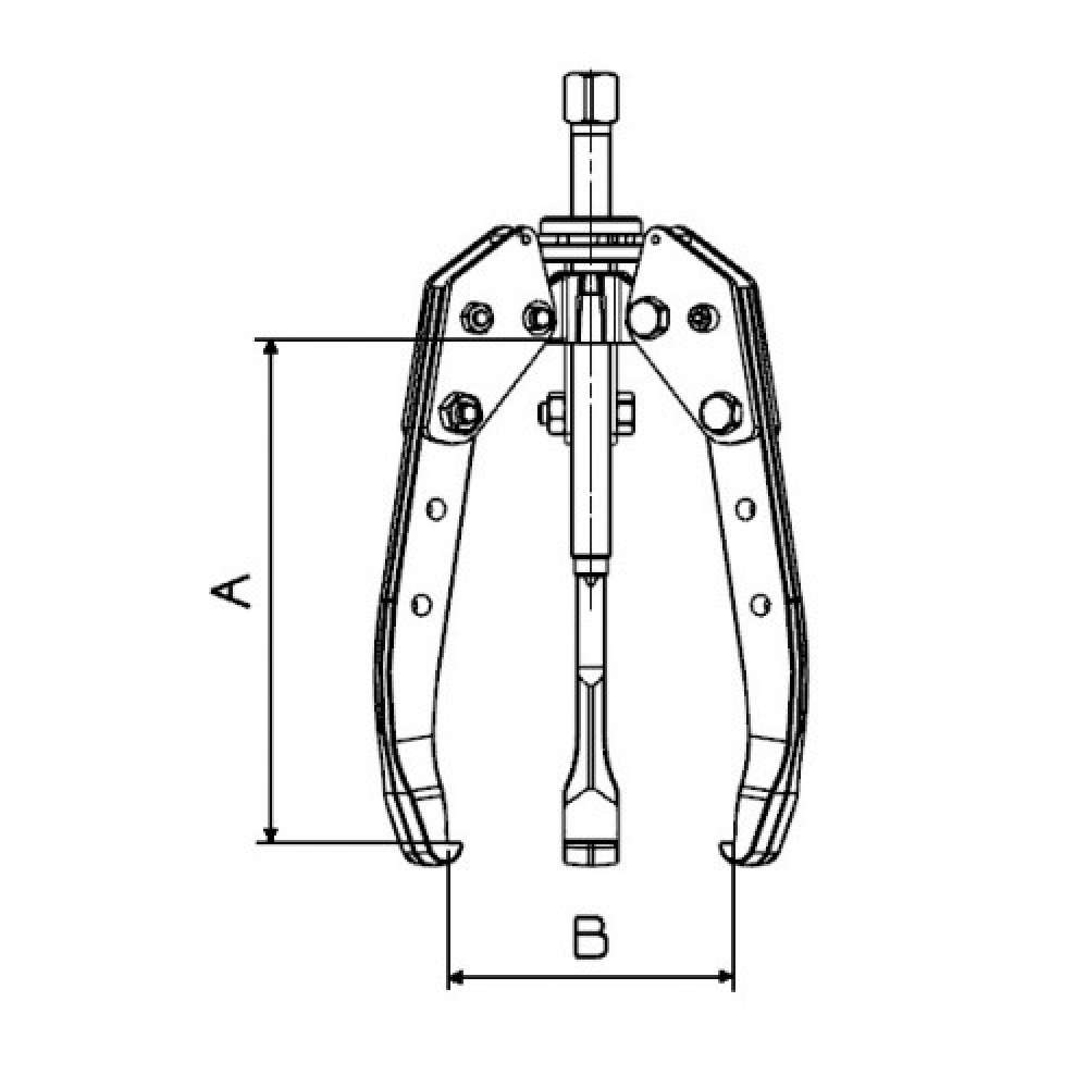 EXTRACTOR FORZA AUTOCENTRANTE 1304ALT