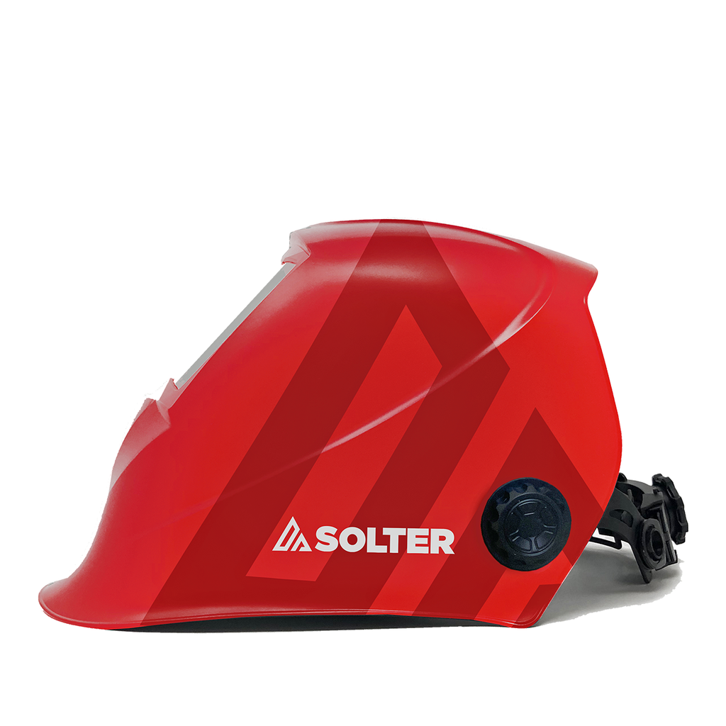 PANTALLA ELECTRÓNICA SOLDADURA SOLTER HELLMET R-05 RED