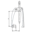 EXTRACTOR 3 PATAS AUTOCENTRANTE FORZA SERIE 2740T 2745T