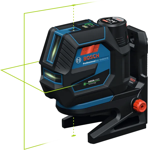NIVEL LASER LÍNEAS VERDES GCL 12V-50-22 CG