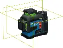 NIVEL LASER LÍNEAS VERDES GLL 12V-100-33 CG