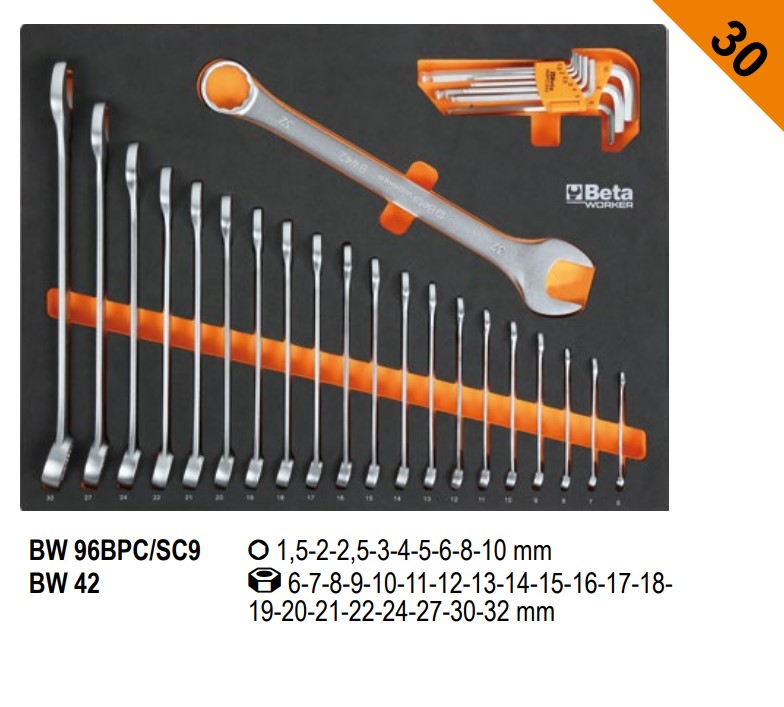 COMBINACIÓN MOBILIARIO PARA TALLER C45 PRO 2,0 X / 268 HERRAMIENTAS