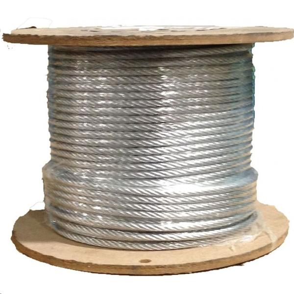 METRO CABLE ACERO GALVANIZADO (6X19+1) 10mm.