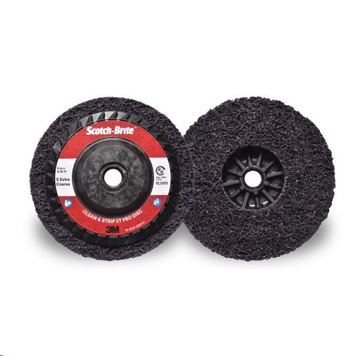 DISCO CLEAN STRIP 3M 125x M14 COLOR RUBÍ