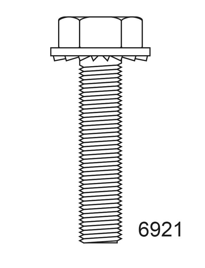 TORNILLO DIN 6921 ZN 10X20