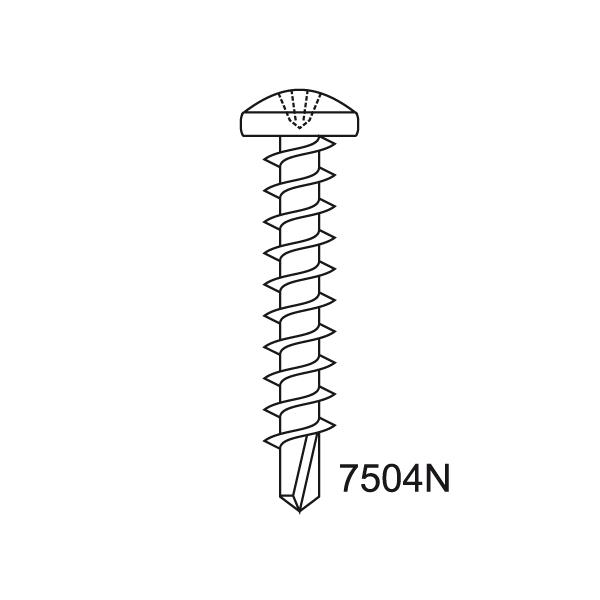 TORNILLO AUTOPERFORANTE 7504-N 4,2X13