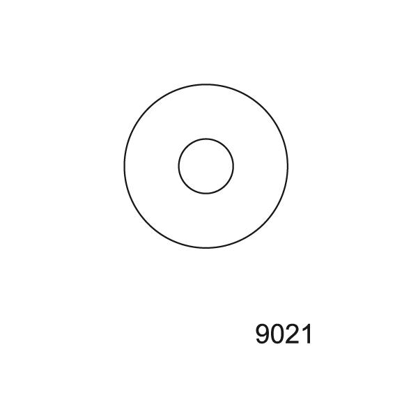 ARANDELA PLANA DIN 9021 ZN 10