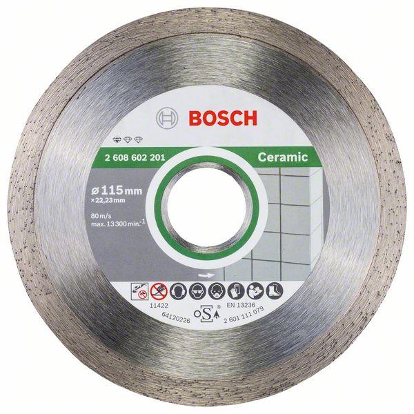 DISCO CORTE DIAMANTE STANDARD CERÁMICA BOSCH 115