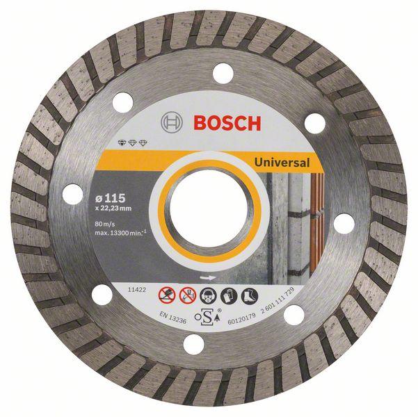 DISCO CORTE DIAMANTE BOSCH TURBO UNIVERSAL 115