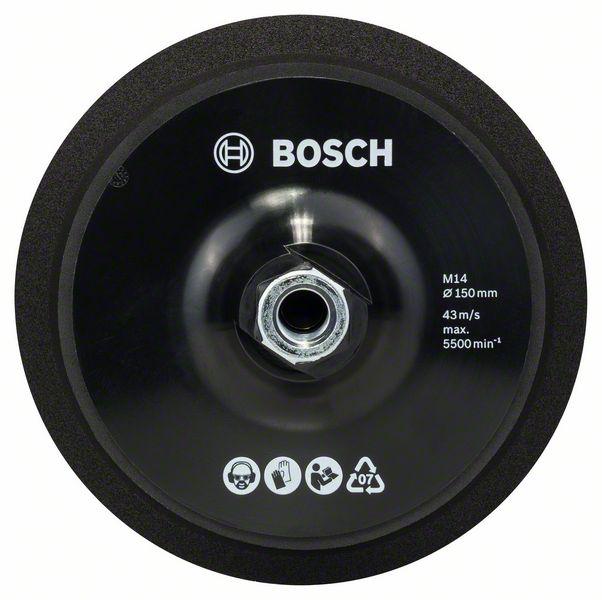 PLATO VELCRO 150MM BOSCH ROSCA M-14 (GPO14CE)