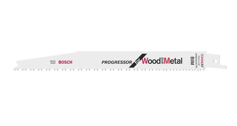 SET 5 HOJAS SIERRA SABLE MADERA METAL BOSCH S 3456 XF 200 mm