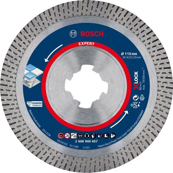 DISCO CORTE 115MM BOSCH EXPERT X-LOCK HARD CERÁMICA