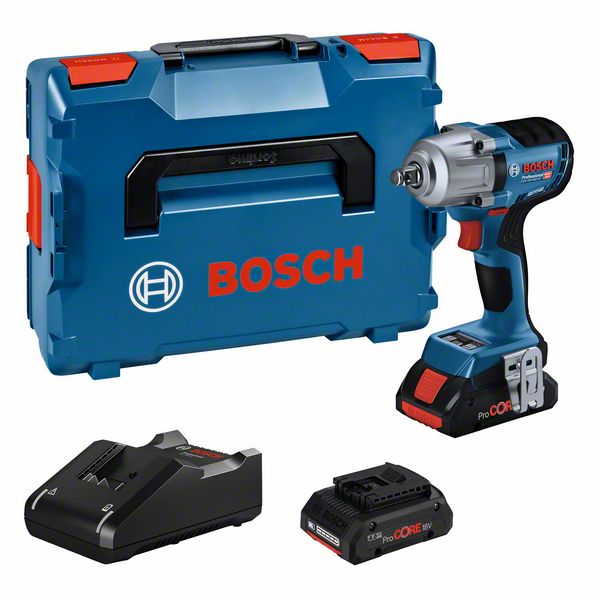 ATORNILLADOR IMPACTO BOSCH GDS 18V-450 HC (2 bat. 4,0 Ah)