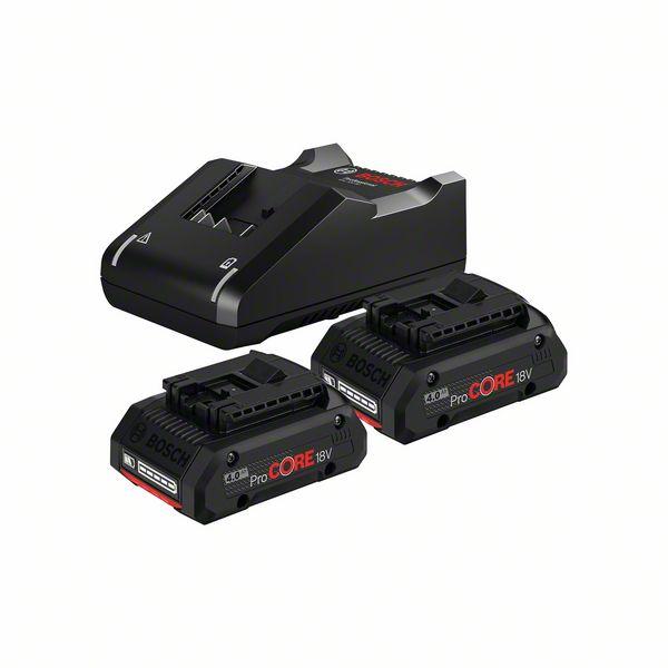 SET 2 BATERÍAS PROCORE 18V 4,0 AH Y CARGADOR 18V-40 BOSCH