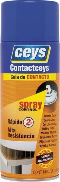 BOTE COLA CONTACTO CEYS SPRAY 400 ml