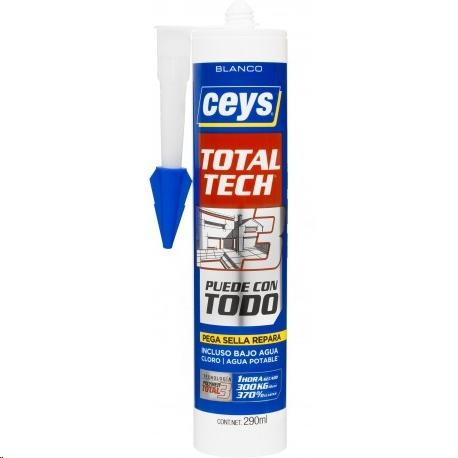 CEYS TOTAL TECH BLANCO CARTUCHO 290ml