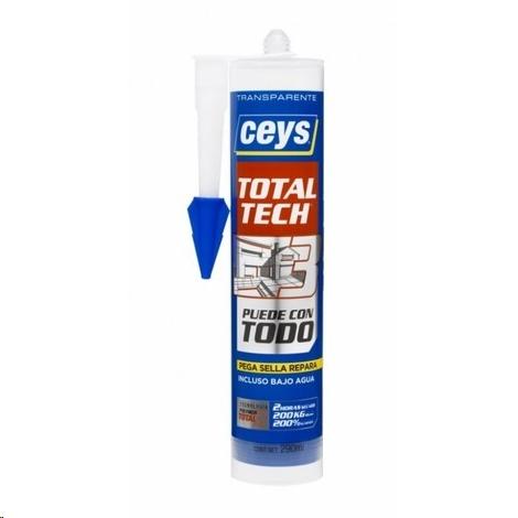 CEYS TOTAL TECH TRANSPARENTE CART. 290ml