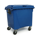 CONTENEDOR TAPA PLANA 1000 l AZUL