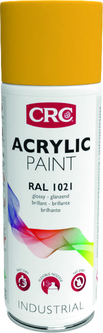 PINTURA ACRÍLICA RAL1021 AMARILLO CADMIO 400 ml 11679-AA CRC