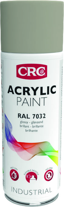 PINTURA ACRÍLICA RAL 7032 GRIS SÍLICE 400 ml 12017-AA CRC