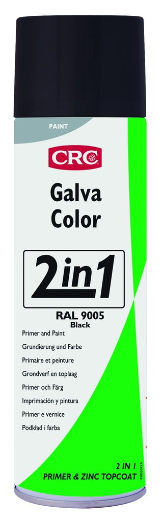 SPRAY GALVACOLOR RAL 9005 NEGRO 20581-HO CRC