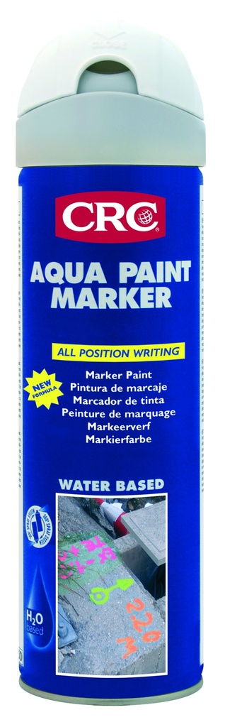 PINTURA AQUA MARKER BLANCO 500 ml 30014-AA CRC