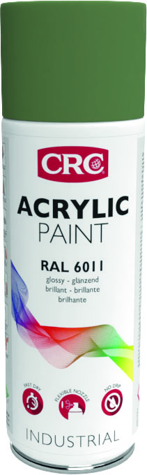 PINTURA ACRÍLICA RAL 6011 VERDE SEDA 400 ml 30477-AB CRC