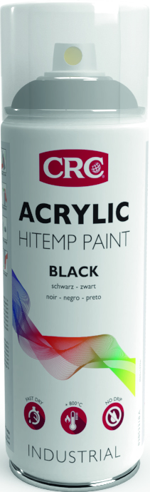 PINTURA ACRÍLICA ANTI CALÓRICA NEGRA 400 ml 30483-AB CRC