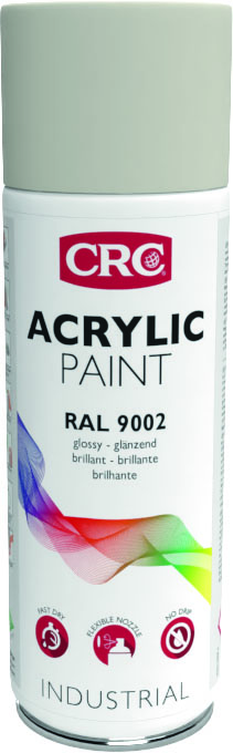 PINTURA ACRÍLICA RAL 9002 BLANCO GRISÁCEO 400 ml 31076-AA CRC